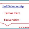 tuition free universities