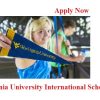 West Virginia University International Scholarship