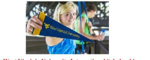 West Virginia University International Scholarship