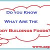 body building foods