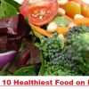 healthiest foods on earth