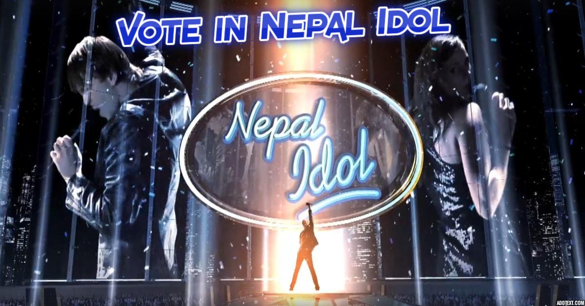 how to vote in nepal idol