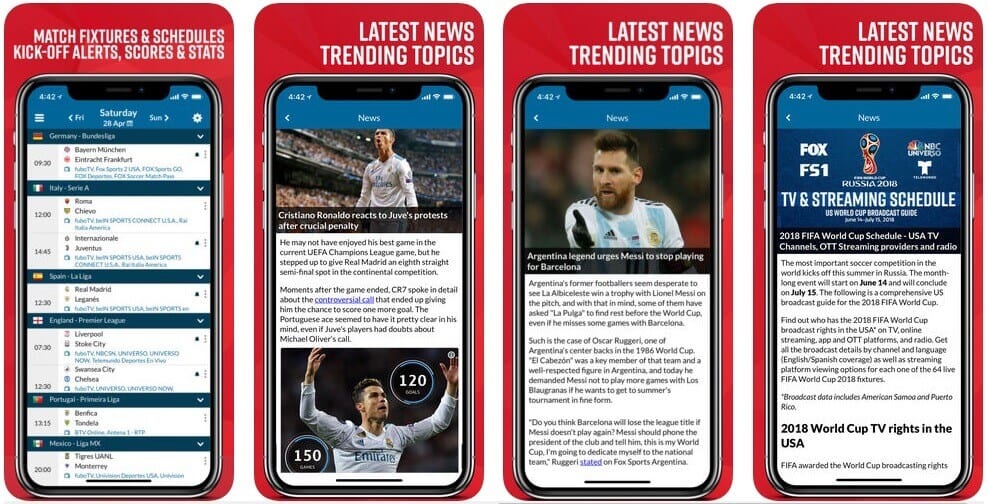 Live Soccer TV App