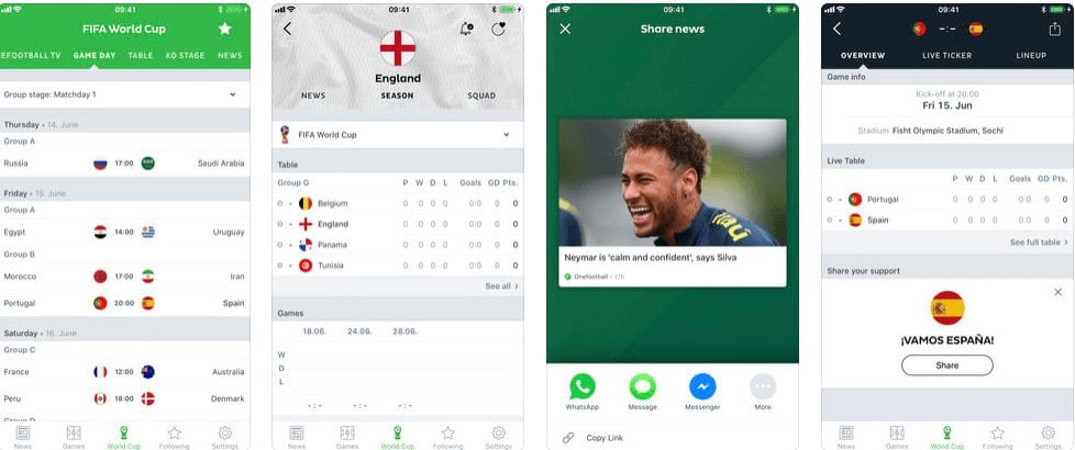 Onefootball Mobile App