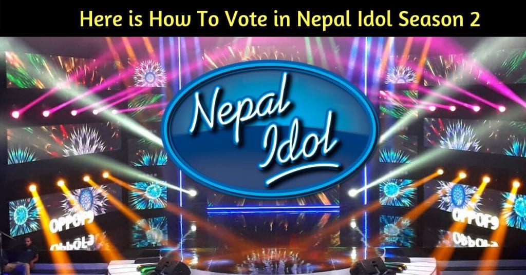 how to vote in nepal idol season 2