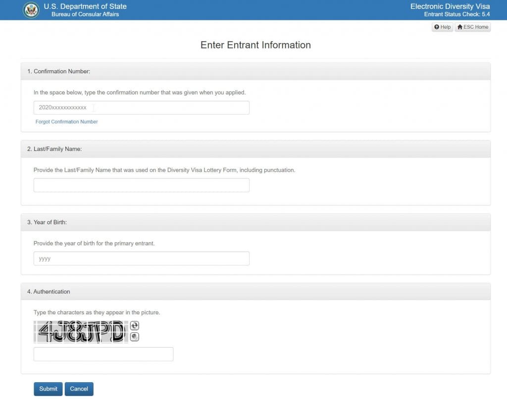 Check edv result